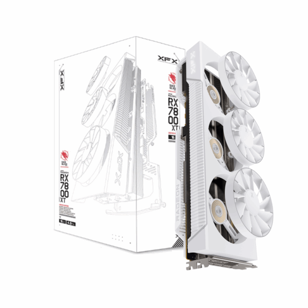 Xfx qicksilver amd radeon rx 7800 xt magnetic air gaming graphics card arctic white rx 23.png