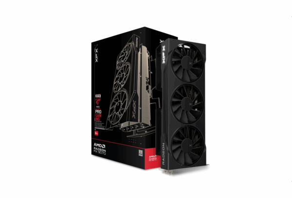 Xfx swift amd radeon rx 9070 oc triple fan gaming edition with 16gb gddr6 20